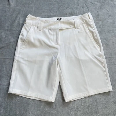 Pantalones cortos de golf Oakley 6 para mujer espalda nueve blancos rendimiento deportivo Foto 1 de 4