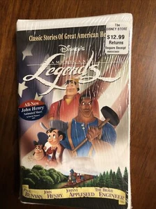 Disney's American Legends (VHS, 2002) Animated. New. Sealed! - Imagen 1 de 2