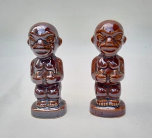 Vintage Ports O' Call Tiki Sale e Pepe Shaker Made in Japan Steve Crane - Foto 1 di 7