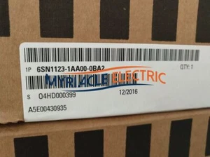 6SN1123-1AA00-0BA2 New SIEMENS SIMODRIVE Power Module 6SN1123-1AA00-0BA2 - Picture 1 of 6