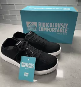 Zapatillas sin cordones plegables para hombre Reef con suela hinchada Neptune en negro, talla 9,5 - Imagen 1 de 5
