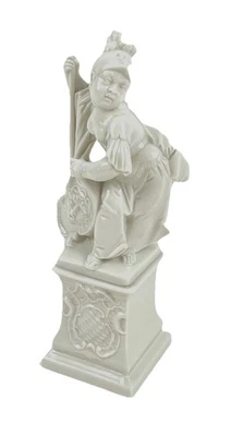 Putto on pedestal Minerva after F.A. Bustelli Nymphenburg No 804 Missing Stamp - Image 1 of 4