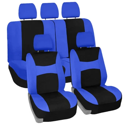 Fundas de asiento de auto de tela de ajuste universal FH Group para camioneta SUV "Elige estilo" Foto 1 de 3