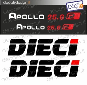 Adesivi sollevatore telescopico Dieci apollo 25.6 macchina edile agricola decals - Imagen 1 de 1