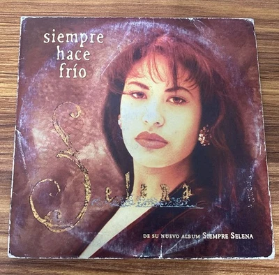 Selena - Siempre Hace Frio  Mexico Promo CD Single 1 Track RARE Foto 1 de 4