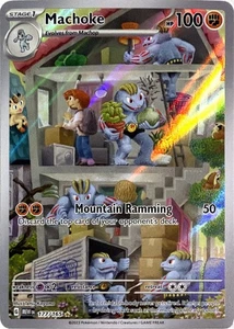 Pokemon TCG Machoke 177/165 151 - Picture 1 of 2