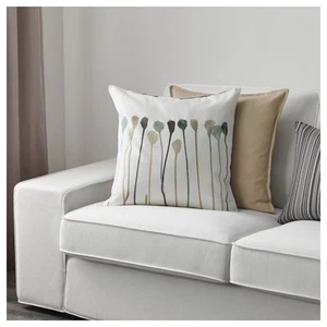 IKEA Skogsnava Cushion Cover Grey Beige Gunnel Sahlin 50x50cm 20x20” Pillow - Picture 1 of 9