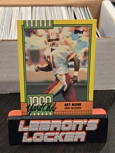 1990 Topps - 1000 Yard Club #16 Art Monk - Redskins - Commanders - Picture 1 of 2