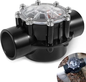 7305 Swimming Pool Check Valve Jandy 180-Dgree 2-Inch to 2-1/2-Inch PVC Pipe - Picture 1 of 7