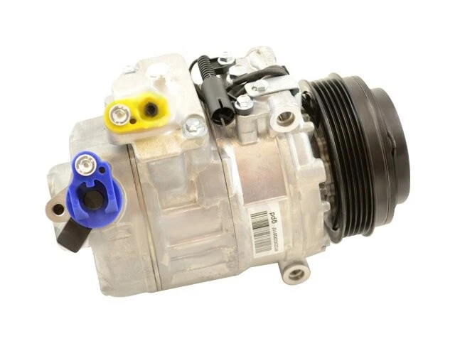 A/C Compressor For 1998-2003 BMW 540i 4.4L V8 1999 2000 2001 2002 FR993QS - Image 1 of 1