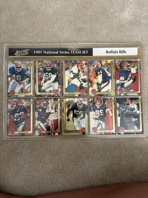 Action Packed Buffalo Bills 1991 National Series Team Set 10 NFL - Image 1 of 4