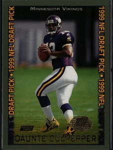 Abridor de temporada 1999 Topps #159 Daunte Culpepper Minnesota Vikings - Imagen 1 de 2
