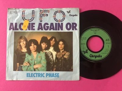 UFO - Alone Again Or (7",Single,Stereo) (Near Mint (NM or M-)) - Rock Hard Rock - Image 1 of 2