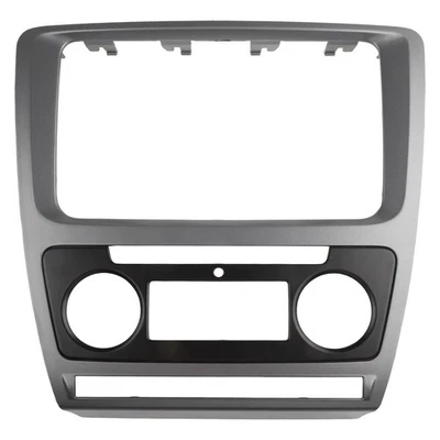 Double Din Radio Panel Auto Air-Conditioning Panel Custom Fit Facia Panel - Image 1 of 4