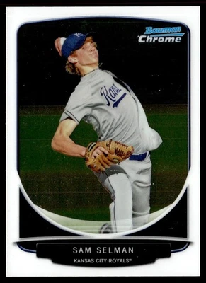 2013 Bowman Chrome Sam Selman Kansas City Royals #BCP-SS - Image 1 of 2