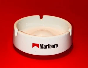 Vintage Marlboro Cigarettes Tobacco Advertising Original Brand Ceramic Ashtray   - Picture 1 of 4