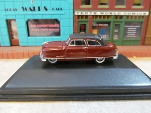 NEU Oxford 1950 NASH Rambler Landau weinrot Cabrio (geschlossen) 1/87 HO Druckguss - Bild 1 von 5