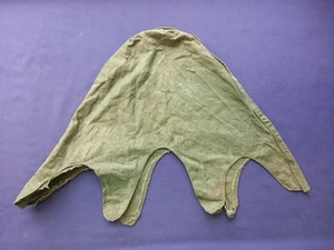 GENUINE US ARMY METAL HELMET GREEN COTTON COVER, VIETNAM WAR ERA - Picture 1 of 2