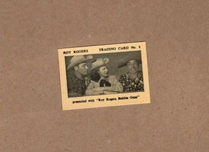 1955 Roy Rogers Kaugummi südlich von Caliente Roy Rogers #5 - Bild 1 von 2