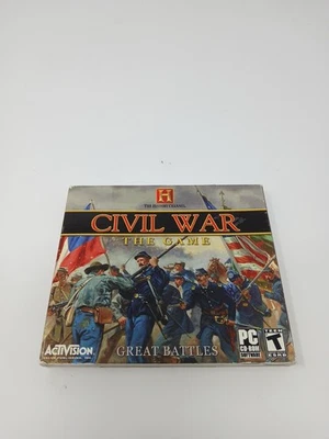The History Channel Civil War The Game Great Battles  PC CD Rom 2002 Activision  - Image 1 of 4