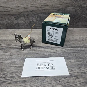 Belén burro Berta Hummel adorno sujetador 26 figura Goebel 1998 con caja #935096 - Imagen 1 de 9