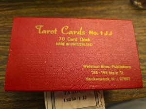 Vintage Tarrot Karten # 1JJ 78 Karten Deck Made In Switzerland - Bild 1 von 8