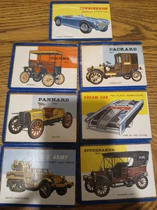 1954 TOPPS WORLD ON WHEELS Seven Card Lot #40, #44, #47, #48, #50, #53 & #54 - Picture 1 of 2