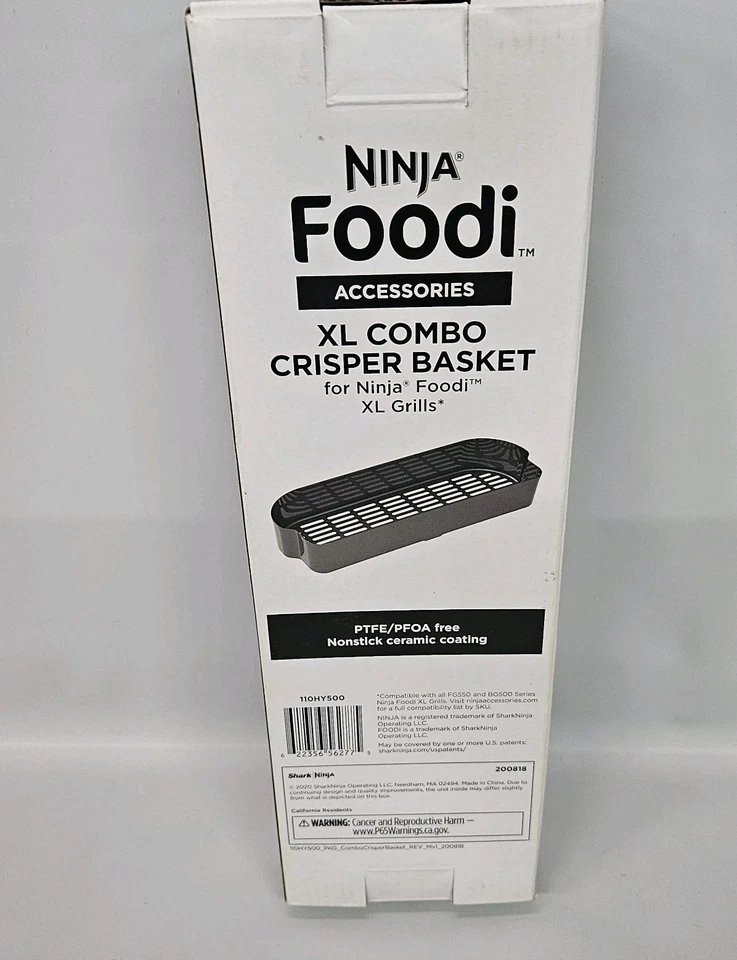NINJA FOODI Accessories XL Combo Crisper Basket - For Ninja Foodi XL Grills