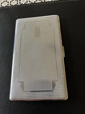 Vintage Har Bro Art Deco Style Cigarette Case - Image 1 of 4