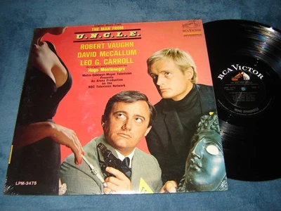 Hugo Montenegro - Man From U.N.C.L.E. LP NM in shrink Mono cheesecake TOP SHAPE Foto 1 de 2
