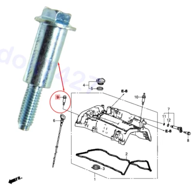 90015-5A2-A00 Fit for Honda Accord CR-V ILX TLX Engine Valve Cover Bolts - Image 1 of 3
