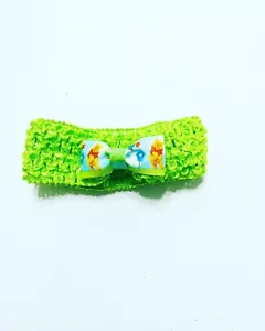 Fiocchi per capelli fatti a mano - Disney - Winnie the Pooh - Pooh - Fascia elastica #2 - Foto 1 di 1