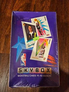 Skybox 91-92 Serie 1 Basketball Box 36 Confezioni Sigillate in Fabbrica Jordan Magic - Foto 1 di 10