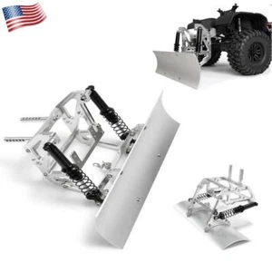 US STOCK For 1:10 RC Car TRX4 SCX10 SCX10lI Alloy Snow Shovel Plow Blade - Picture 1 of 12