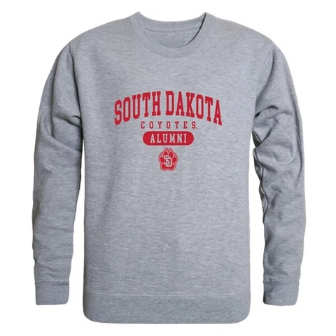 W Republic 560-148-HGY-01 Men South Dakota Coyotes Alumni Fleece Grey - Small Cover
