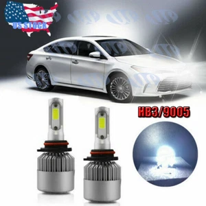 2Pcs S2 9005 HB3 36W 6000K LED Headlight 8000LM Conversion Light Bulbs - Bild 1 von 12