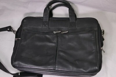 Maletín de cuero Bellino para computadora portátil muchos bolsillos Foto 1 de 4