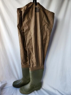 Hodgman MACKENZIE Cleated Bootfoot Hip Wader Size 9 Fishing Waterproof Shell - Image 1 of 4