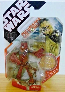 Star Wars 30th Anniversary Saga Legends Chewbacca NOC 2007 Includes Star Case - Imagen 1 de 2