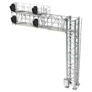 Atlas 70000099 HO Scale Signal Modern Cantilever Bridge 2 Track & 4 Head-Right - Picture 1 of 2