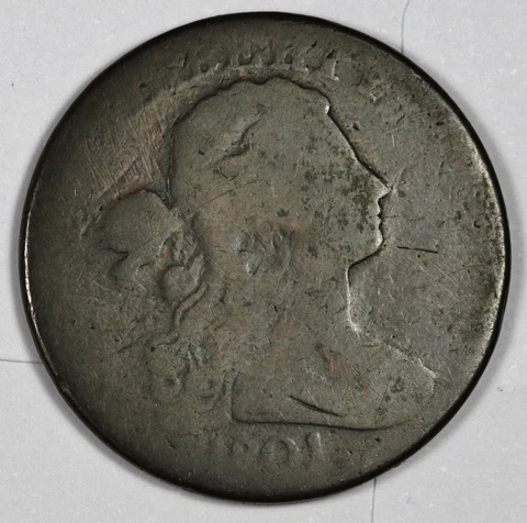 1801 Large Cent.  Circulated.   185331 Cover