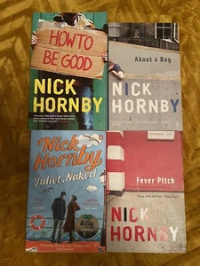 Nick Hornby Book Bundle X 4, Romance, Humour, Chic-Lit, Love, Film, (34) - Picture 1 of 6