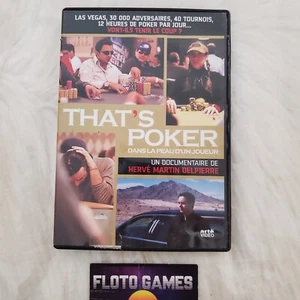 DVD ZONE 2 DE: That's Poker In The Skin Of One Players - Floto Games - Bild 1 von 2