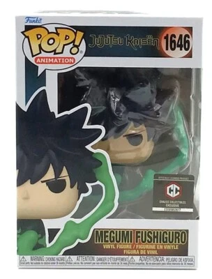 Funko Pop! Jujutsu Kaisen Chalice Exclusive Megumi Fushiguro #1646 w/Protector - Image 1 of 4