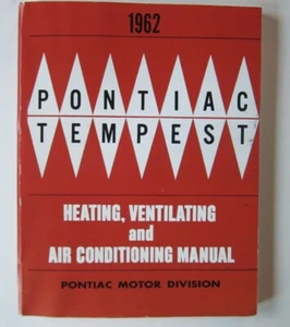 i962 Pontiac / Tempest Heating, Ventilating & Air Conditioning Manual like new - Bild 1 von 3