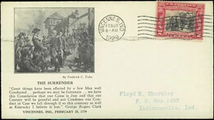 SAVOYSTAMPS- USA Cover -1929-George Rogers Clark-# 651 FDC-Indianapolis, Indiana - Picture 1 of 1