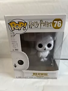 BOXED FUNKO POP VINYL #76 HEDWIG OWL FIGURE HARRY POTTER SERIES - Picture 1 of 7