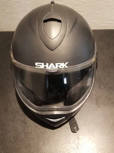 Shark Flat Blk Evoline series 2 modular helmet sz Large - Picture 1 of 10