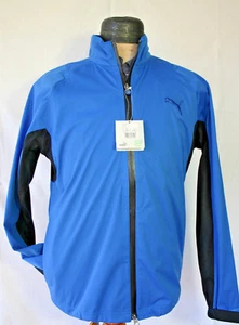 PUMA Herren Golf Rain Jacket Regenjacke 568308 StormCell wasserdicht blau S - Bild 1 von 4