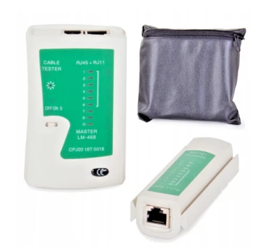 Netzwerk Tester LAN-Tester für RJ11 RJ45 CAT5 CAT6 Netzwerk Kabeltester Test LAN - Bild 1 von 3